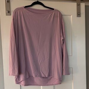 lululemon athletica Purple Long Sleeve Top